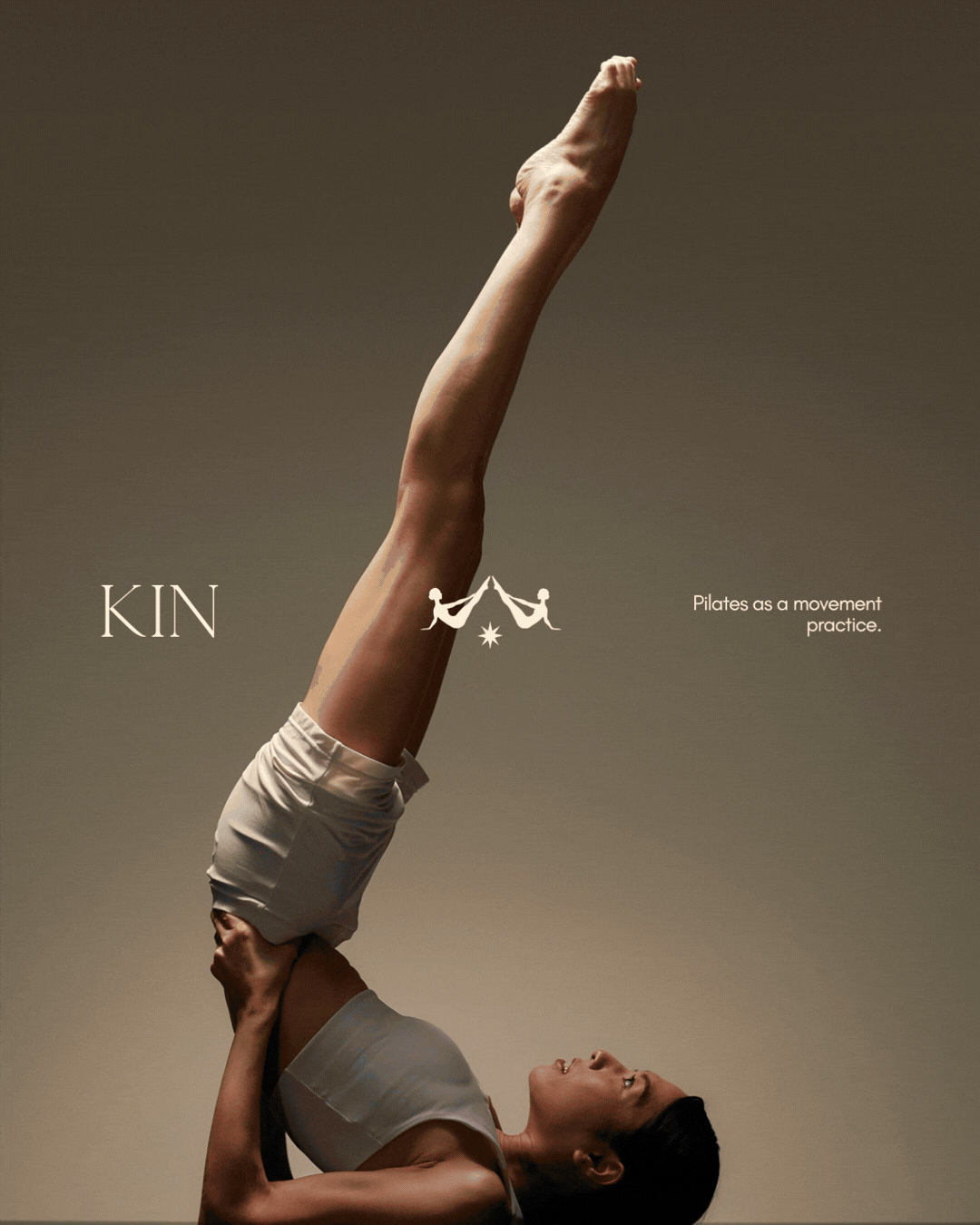 KIN Pilates animated brand visual